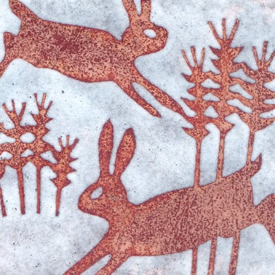 Hares in the Corn (C80)