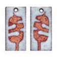 Enamel Earrings (J106)