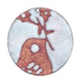 Enamel Pendant (J154)
