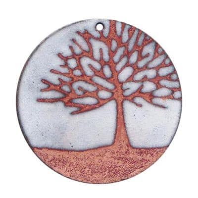 Enamel Pendant (J193)
