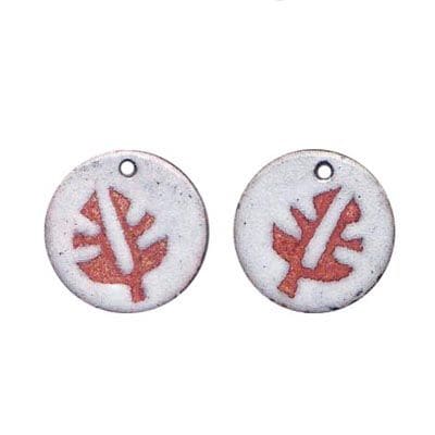 Enamel Earrings (J211)