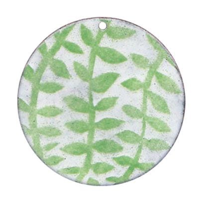 Enamel Pendant (J227)