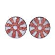 Enamel Earrings (J244)