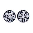 Enamel Earrings (J246)