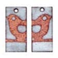 Enamel Earrings (J26)