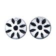 Enamel Earrings (J266)