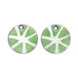 Enamel Earrings (J276)