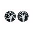 Enamel Earrings (J29)