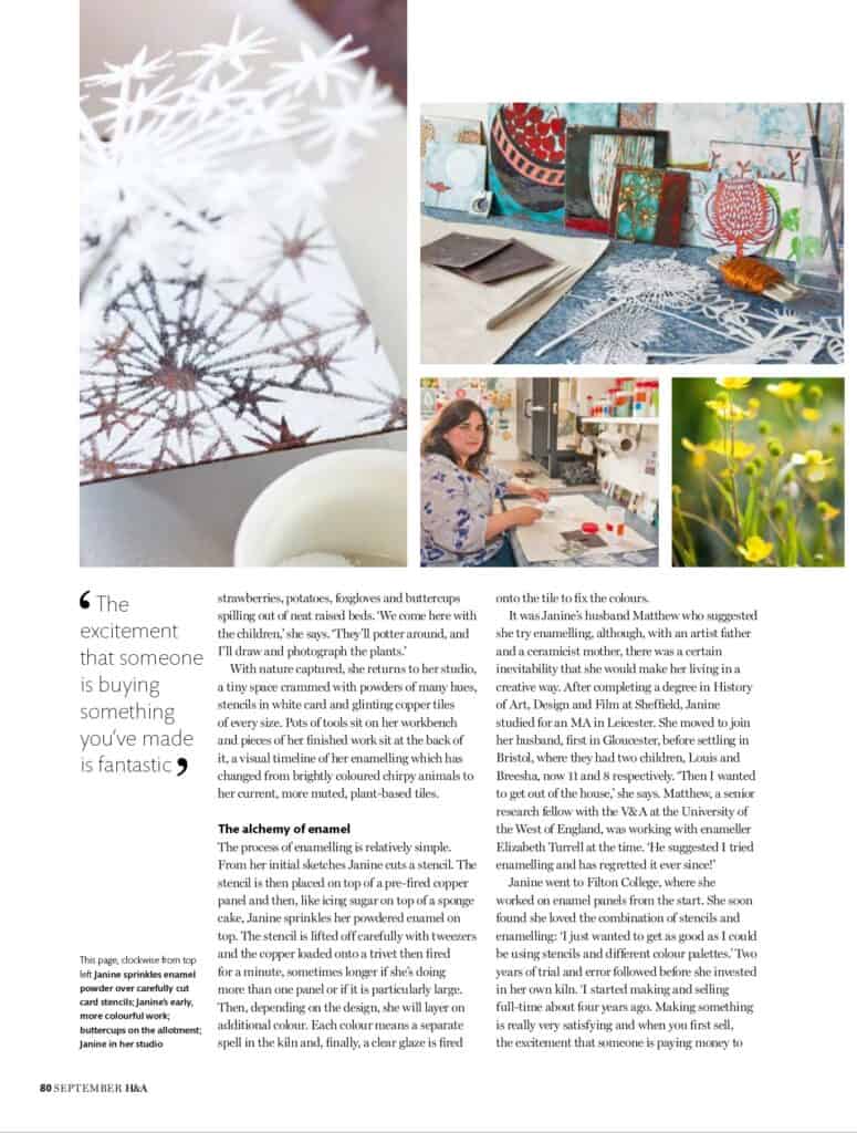 BBC Homes & Antiques article page 3