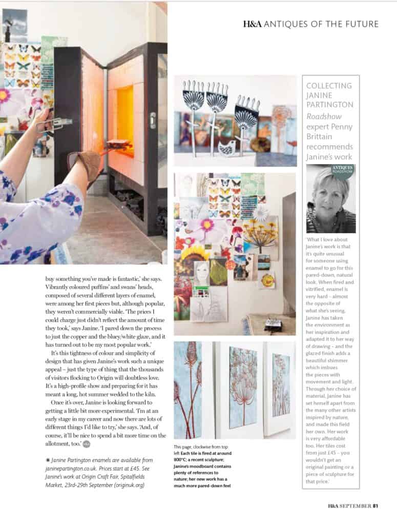 BBC Homes & Antiques article page 4