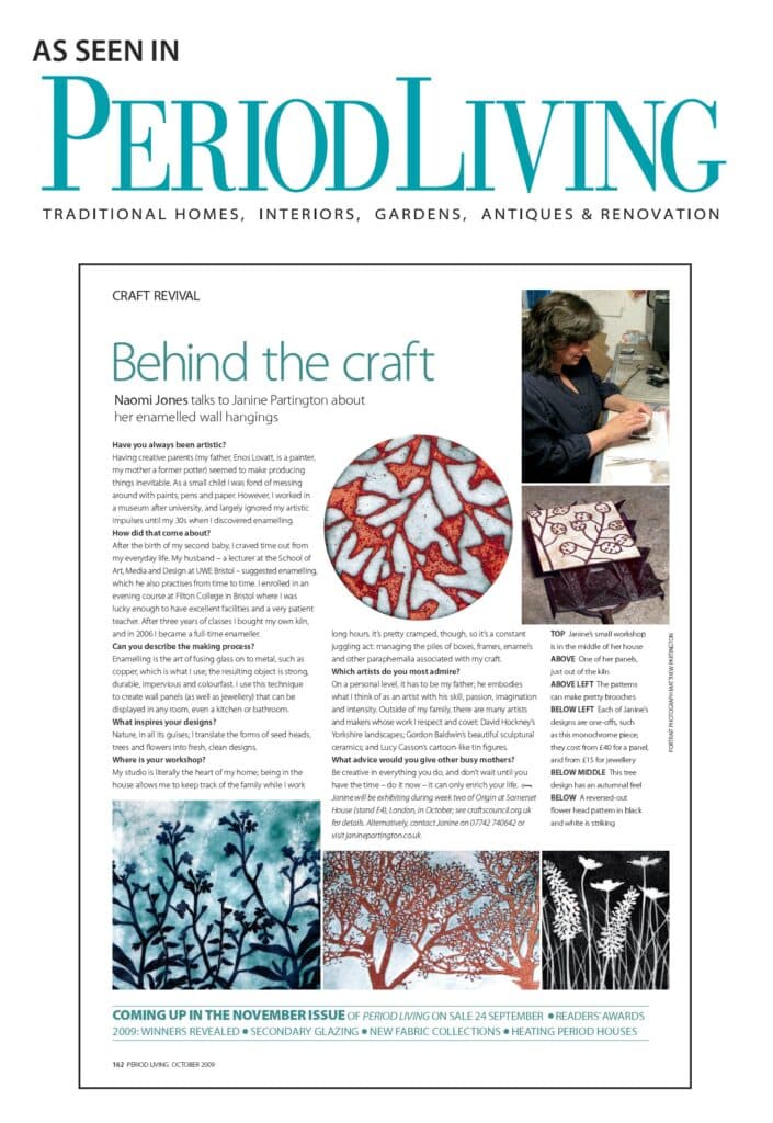 Period Living — “Behind the Craft”